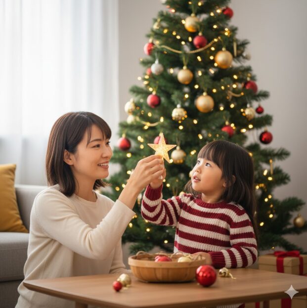 飾りの意味は?子どもに伝えたいこと クリスマスツリー いつ出す
