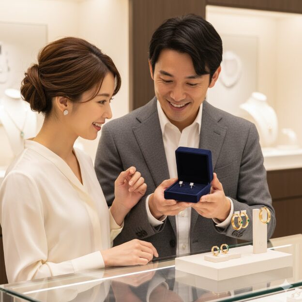 ピアスの相場は30代でいくらですか？ ピアス お揃い 男女 ブランド