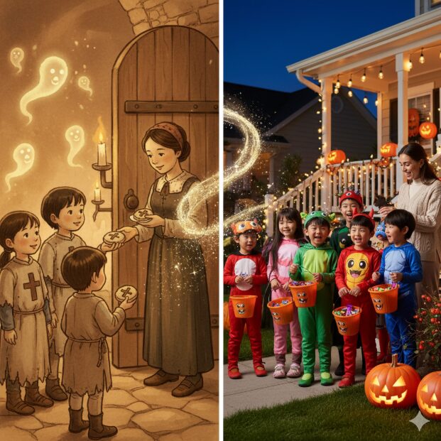 ハロウィンになぜお菓子をもらうのか知ってる? ハロウィン 本当の意味 怖い