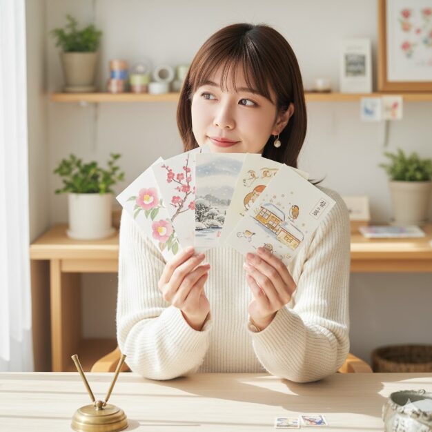 私製ポストカードは失礼にあたる? 寒中見舞いのハガキの種類