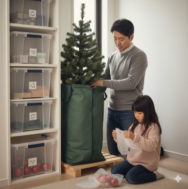 出しっぱなしはNG?正しい片付け方 クリスマスツリー いつ出す