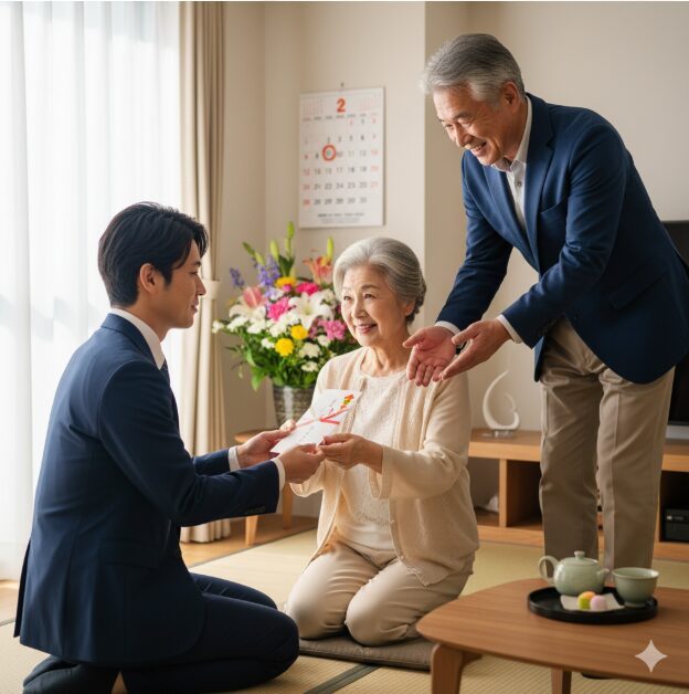祖父母からいつ渡せばいいかのマナー 孫の成人式 お祝い金 相場は