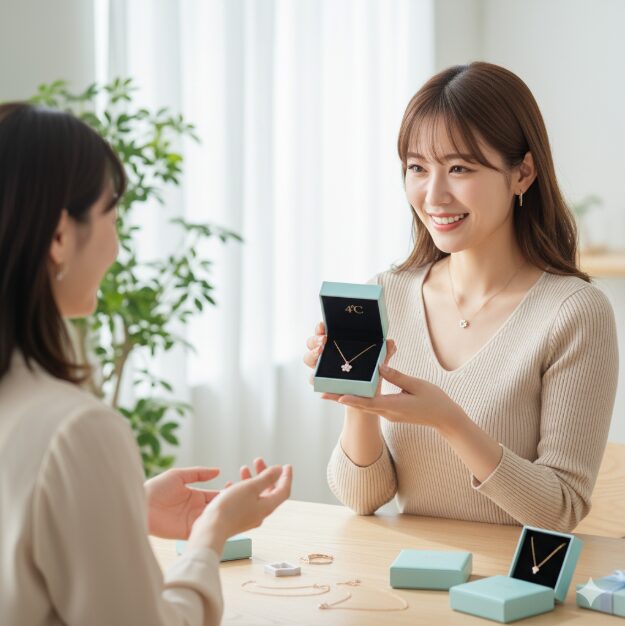 4cのネックレスは20歳にふさわしい? 20歳 誕生日 プレゼント 娘 ネックレス