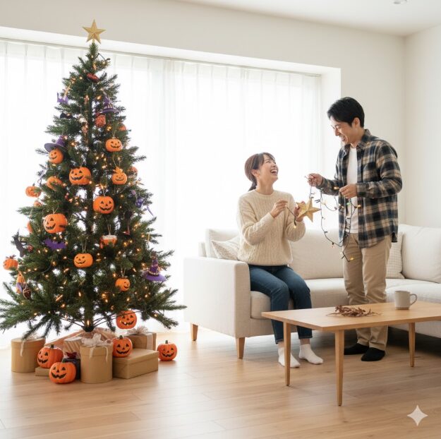 10月から?11月上旬から? クリスマスツリー いつ出す