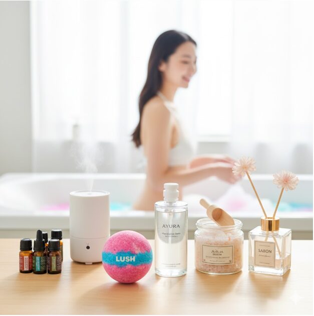 女性アロマグッズと入浴剤 (ブランド) 彼氏の匂い好き