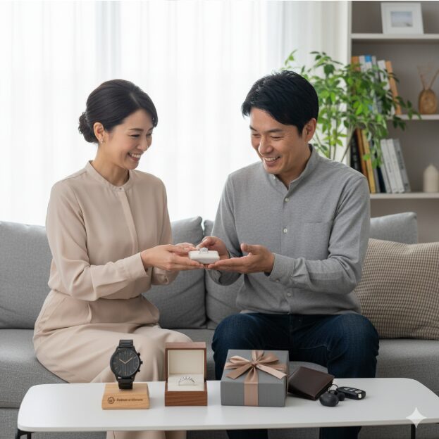 ズバリ結婚10年目は何を贈るのですか? 結婚10年目 プレゼント 夫へ