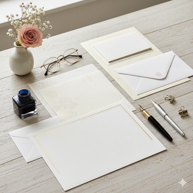 オシャレな便箋やペンの選び方 彼女への手紙　誕生日　書き方