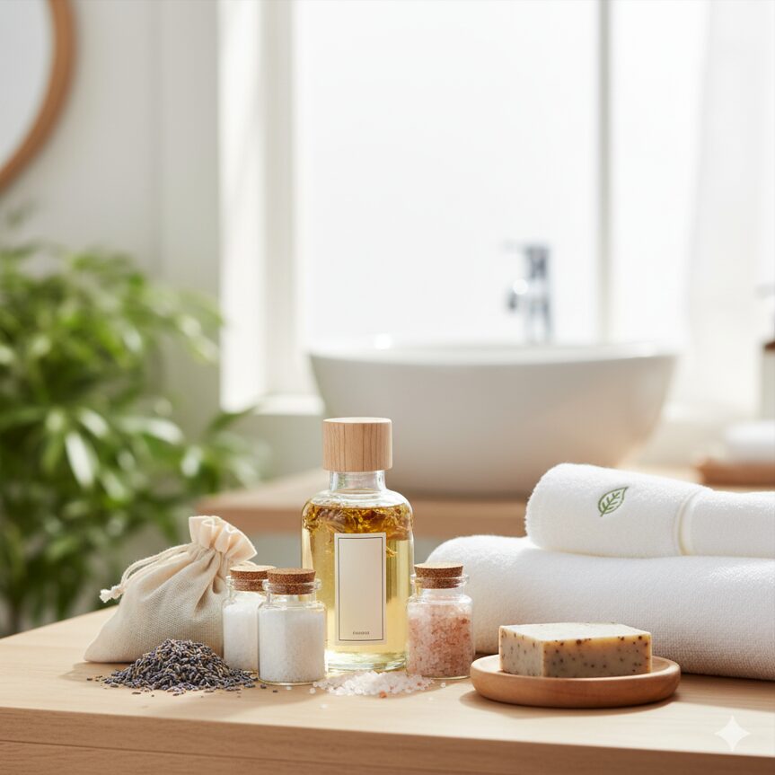 こだわりのオーガニックバスグッズ　バスグッズ ギフト