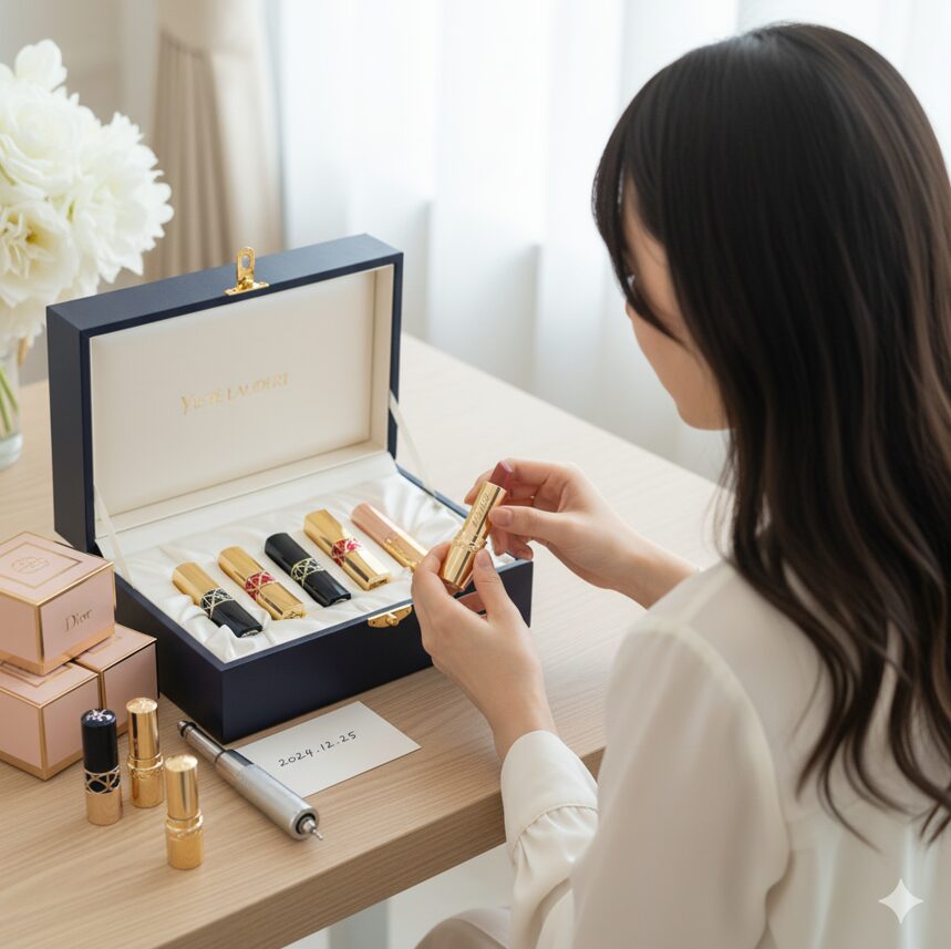 名入れリップのプレゼントで特別感を　高級 コスメ ギフト