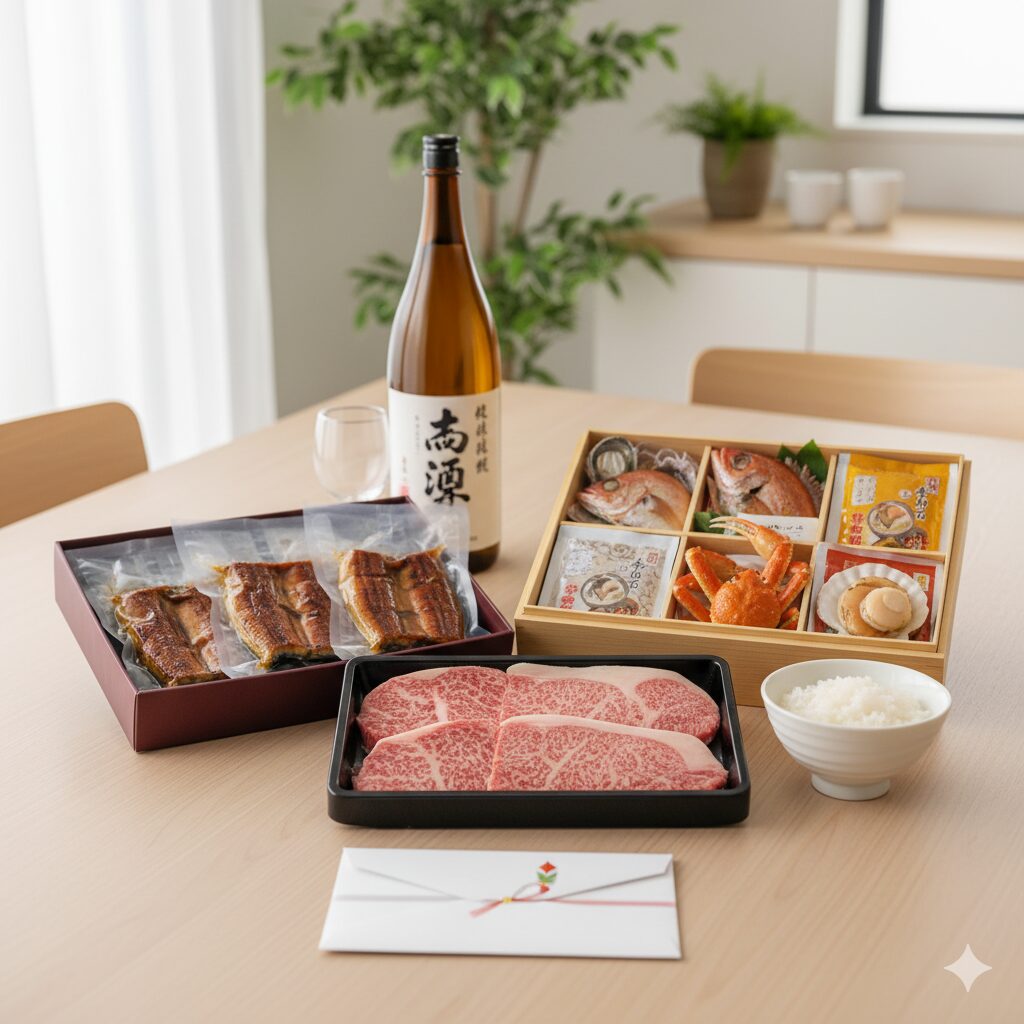 高級ギフトで人気の食べ物