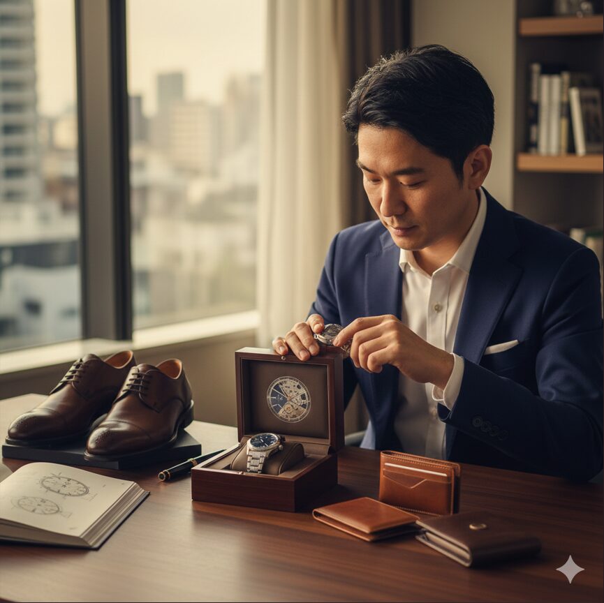 男性へ贈るなら時計や本格的な革製品　一生モノ プレゼント