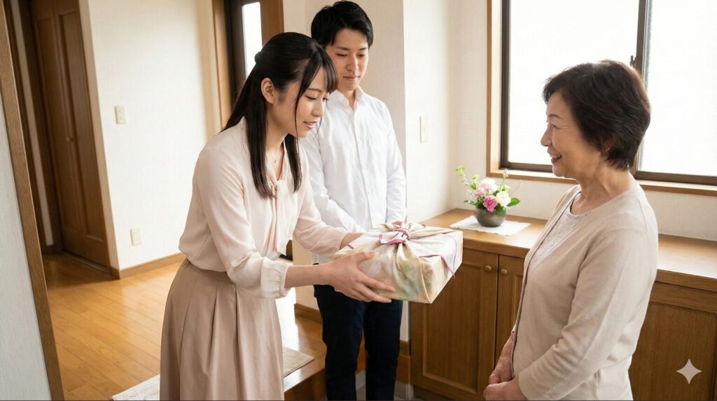 彼氏の家に手土産を持参する際のマナーと相場