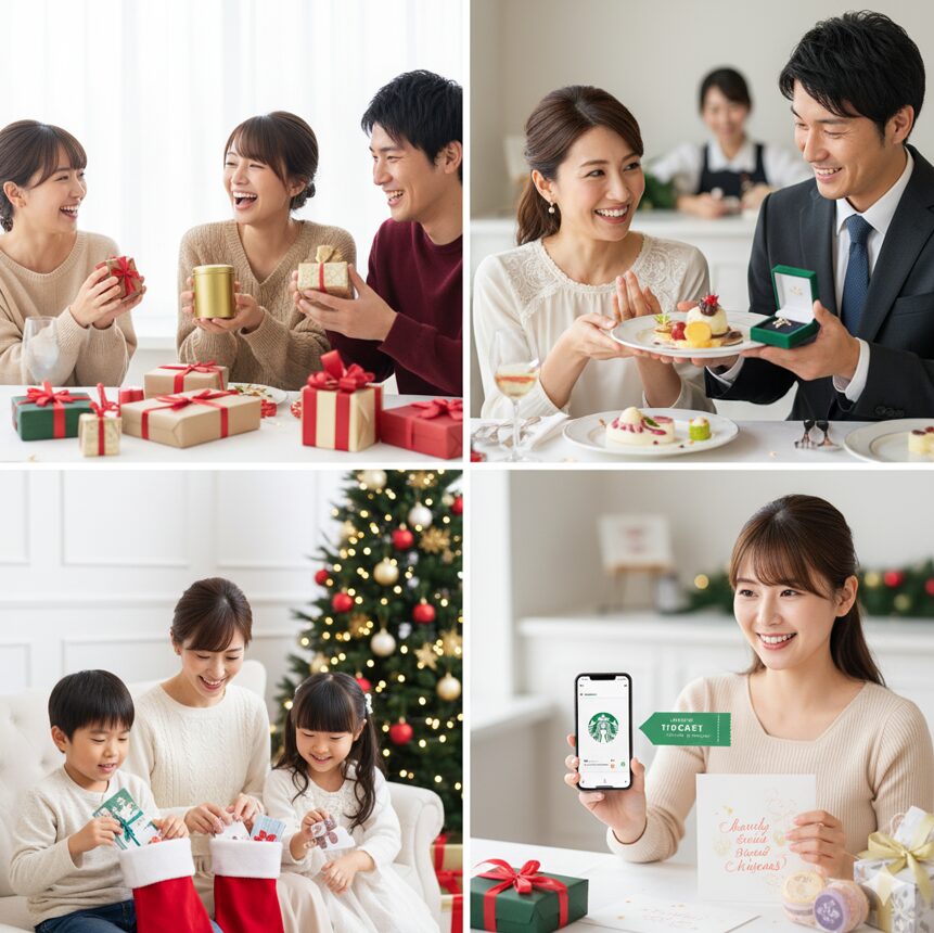 予算やシーンで決めるクリスマスプレゼントのおすすめ