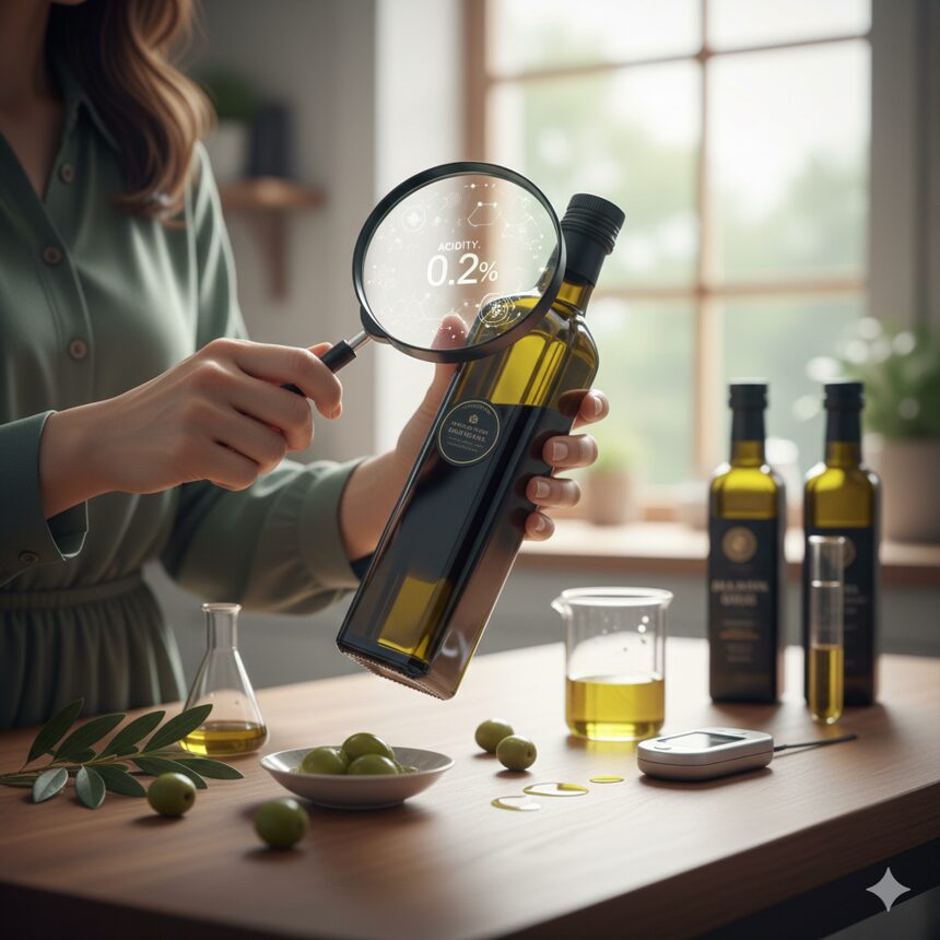 酸度で選ぶ本物の高級なオイル　オリーブオイル ギフト