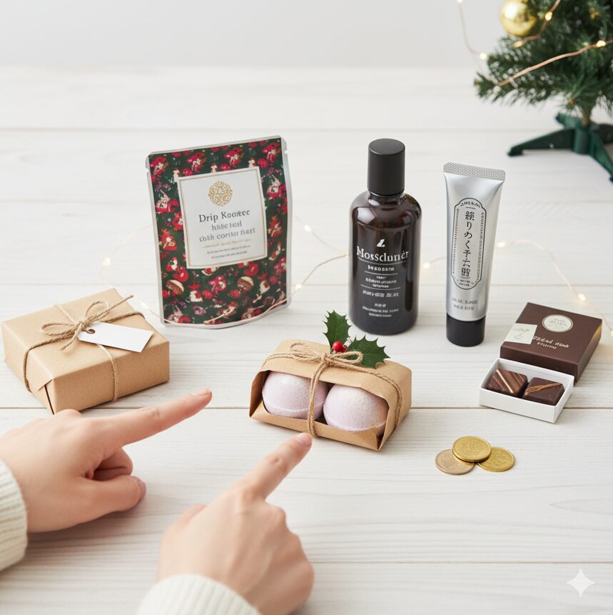 予算1000円台。「ちょい足し」ギフト クリスマス 旦那 プチ プレゼント