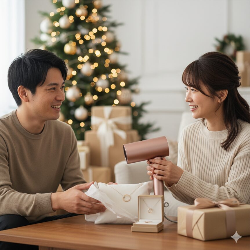 彼女や妻へ贈る実用的な家電やネックレス クリスマスプレゼントおすすめ