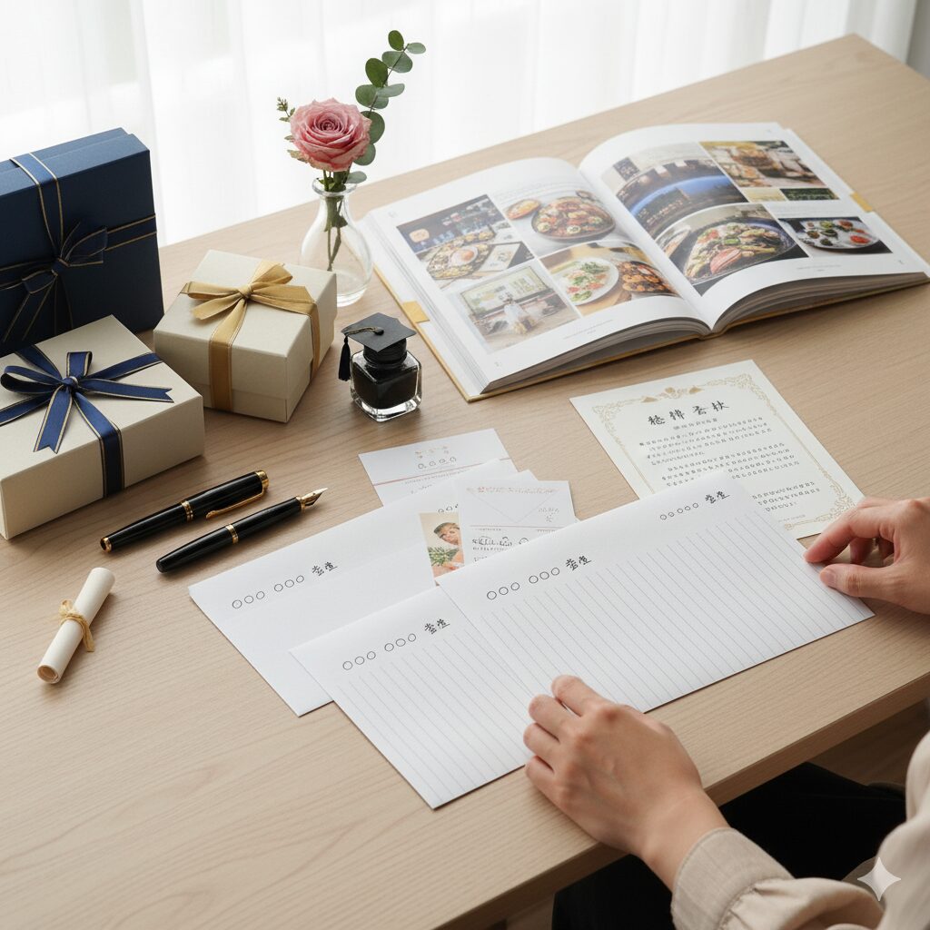 恩師への手紙：シーン別文例と贈り物