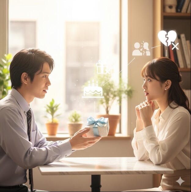 自然消滅を防ぐための贈り物 好かれてた人から 連絡が来なくなった