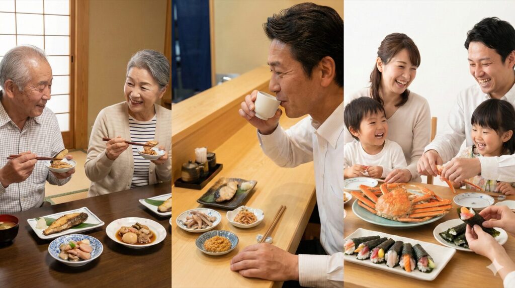 相手別に見る海鮮ギフトの贈り方