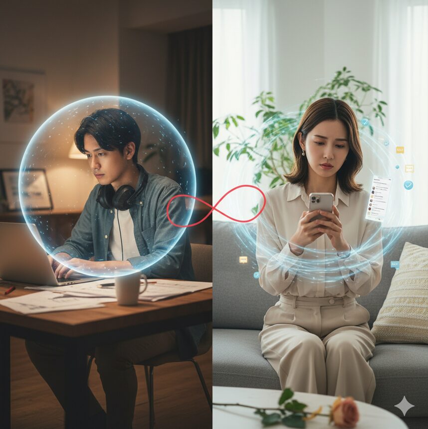 冷却期間の男性心理と女性心理 距離を置くどうでもよくなる