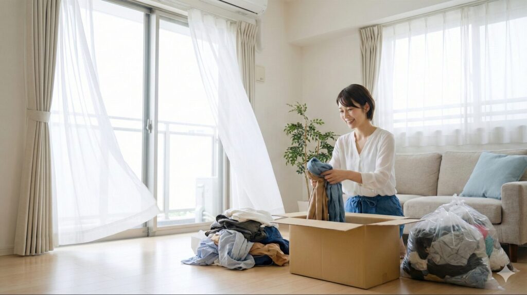 断捨離で古いエネルギーを手放し空間を浄化 運命の人が近づいてる サイン 女性