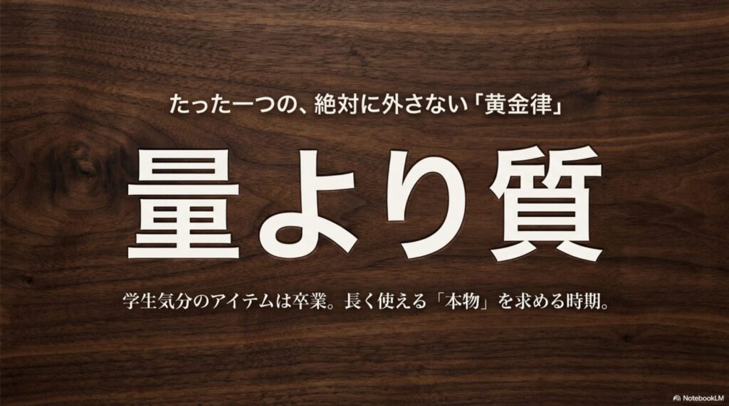 学生気分を卒業し「本物」を求める28歳男性へのプレゼント選びの黄金律