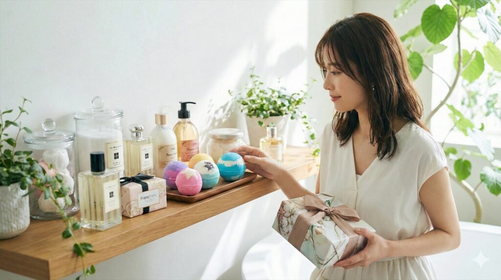 おしゃれで映える人気ブランドを選ぶ　バスグッズ ギフト