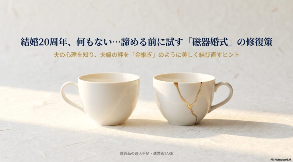 ダイニングテーブルの上の空の食器。結婚20周年の記念日に何もなく、寂しさや虚しさを感じている妻の心情を表すイメージ。